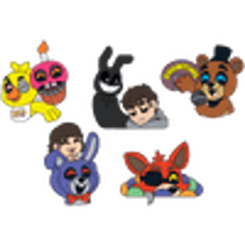 FNAF Movie Pin Set