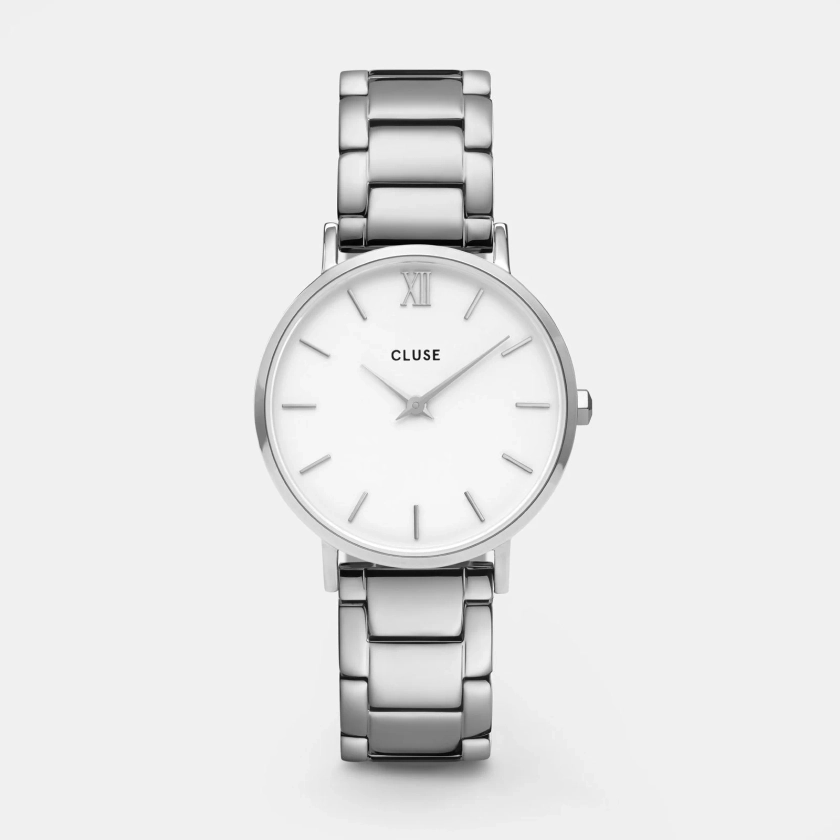 Minuit Steel White, Silver Colour