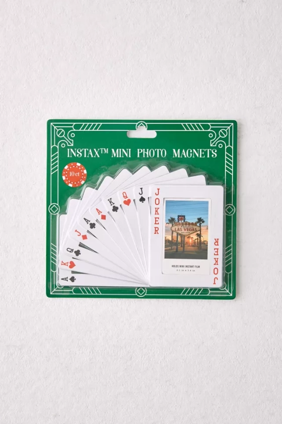 Casino Playing Cards INSTAX MINI Magnetic Frame Set