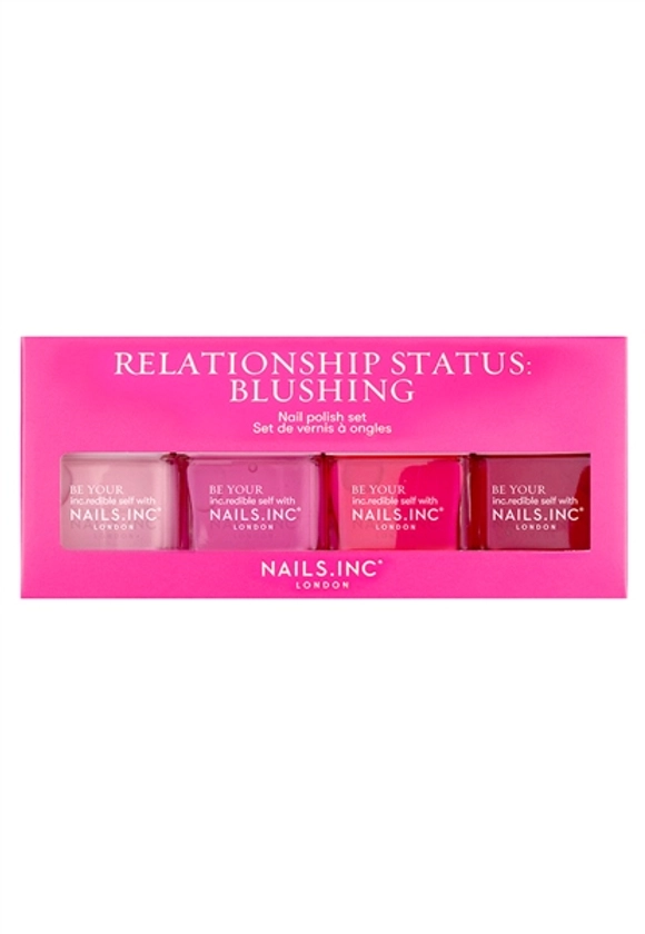 Relationship Status: Blushing 4-Piece Nail Polish Set