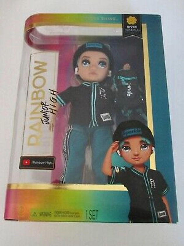 Rainbow High Junior High River Kendall Series 2 Fashion Doll