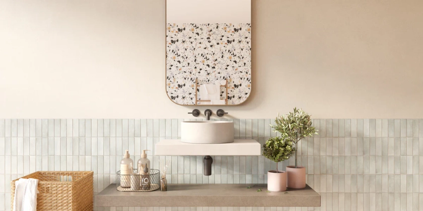 Concrete Bathroom Vanity Top 900mm