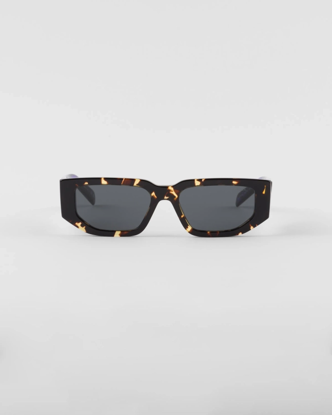 Lunettes de soleil avec logo triangulaire