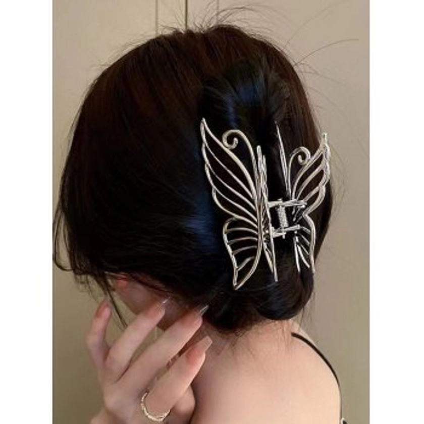Large Butterfly Hair Claw Clip