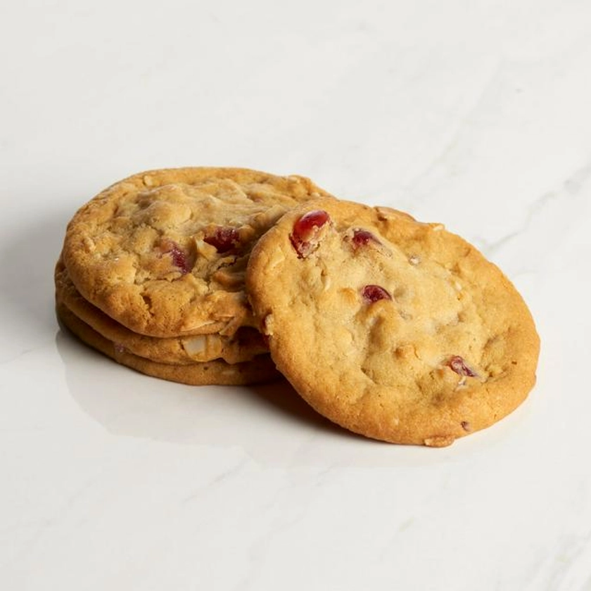 Sainsbury's Cherry Bakewell Cookies, Taste the Difference x4 | Sainsbury's