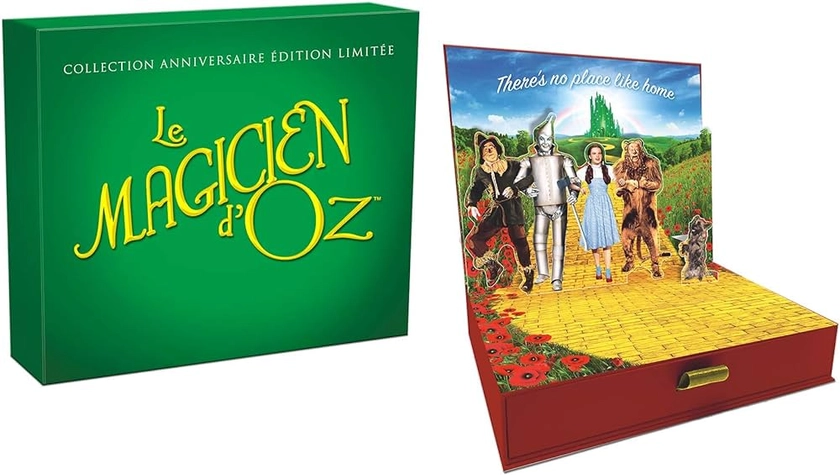 Le Magicien d'Oz [Collection Anniversaire édition limitée-4K Ultra HD + Blu-Ray + DVD + Bande Originale + Goodies]
