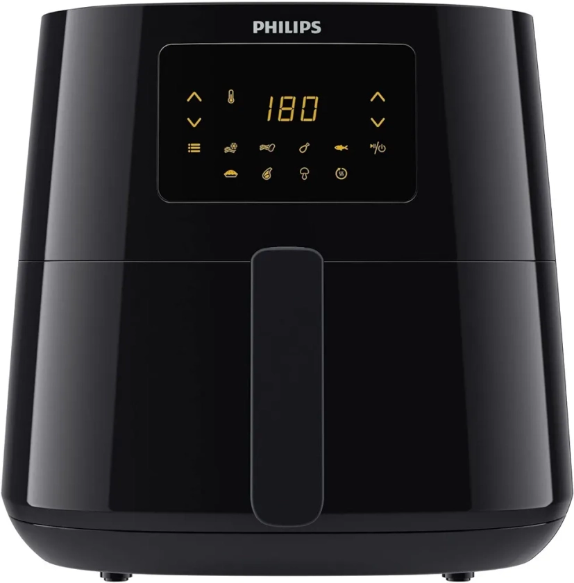 Philips Essential Airfryer XL - 6.2 L, Friteuse Sans Huile Technologie Rapid Air, Écran Tactile, HomeID App (HD9270/90)