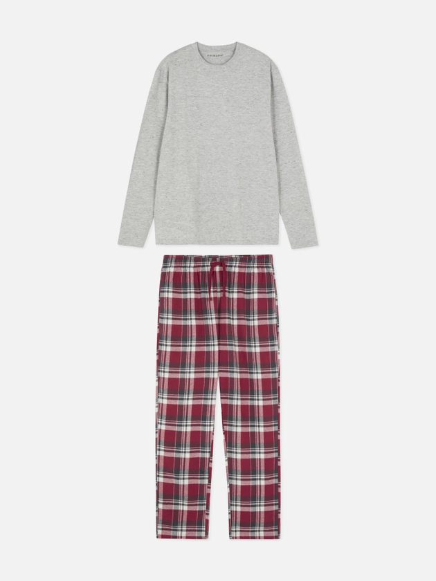 Full Length Tartan Pyjamas