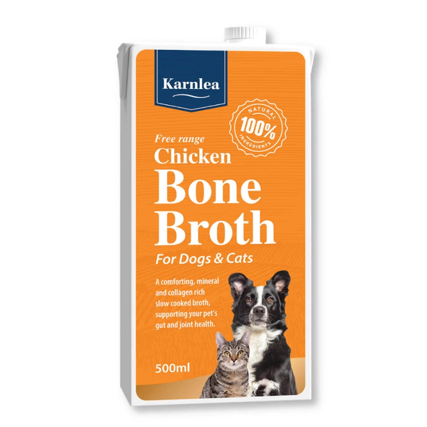 Chicken Bone Broth Liquid for Pets | Karnlea