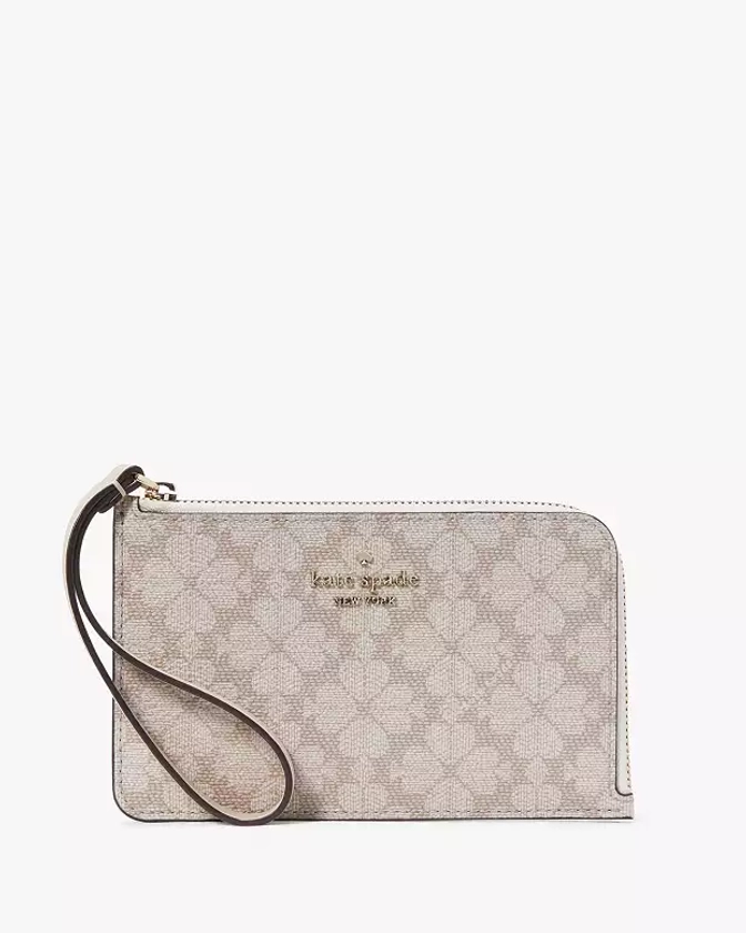 Lucy Small L Zip Wristlet | Kate Spade Outlet