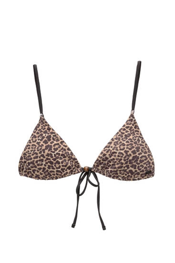 Haut de bikini léopard - pull&bear