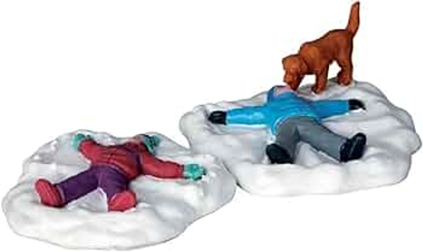 Lemax Christmas Village Snow Angels Set Of 2 - 62444