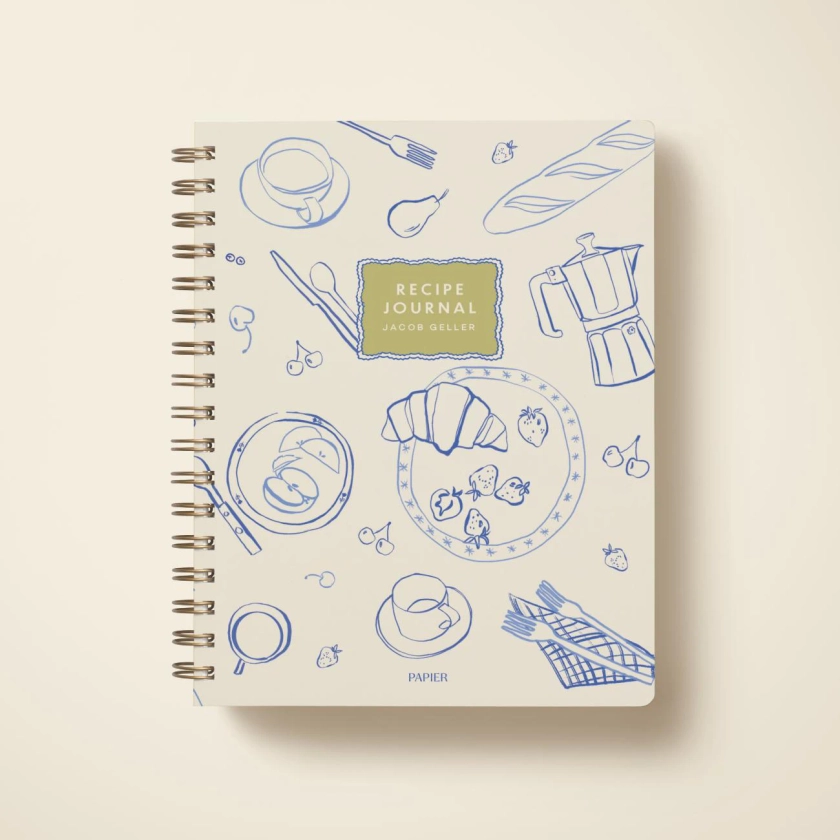 The Breakfast Table | Softcover Spiral Recipe Journal