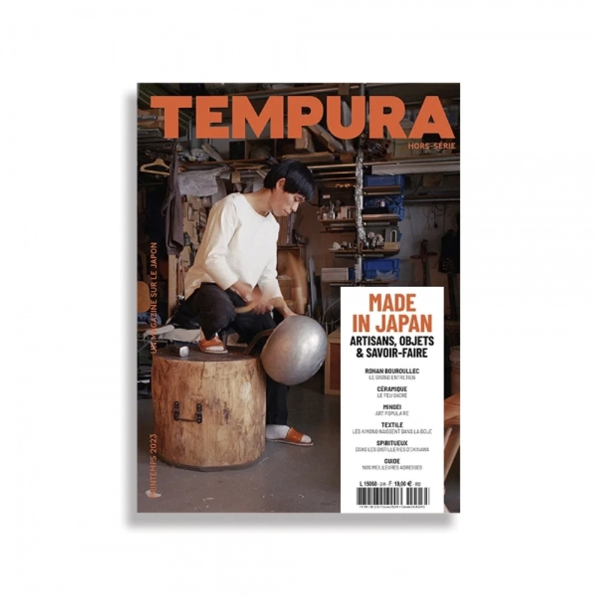 Magazine TEMPURA Hors-série - Made in Japan chez Maison Godillot