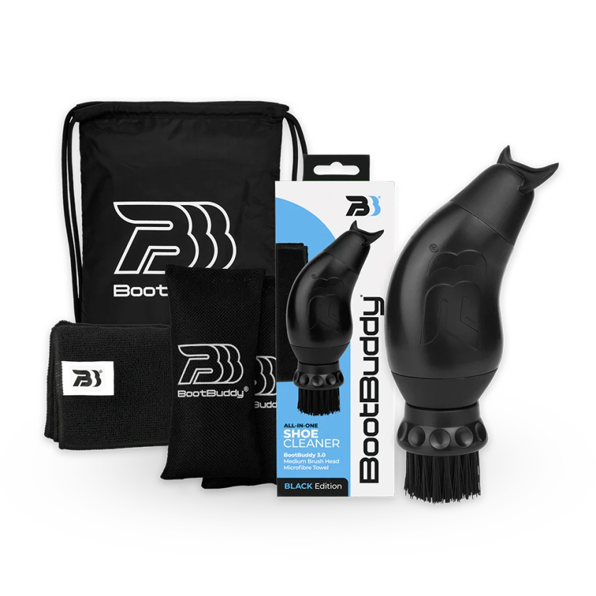 Boot Buddy 3.0 Shoe Cleaning & Deodoriser Bundle - Black