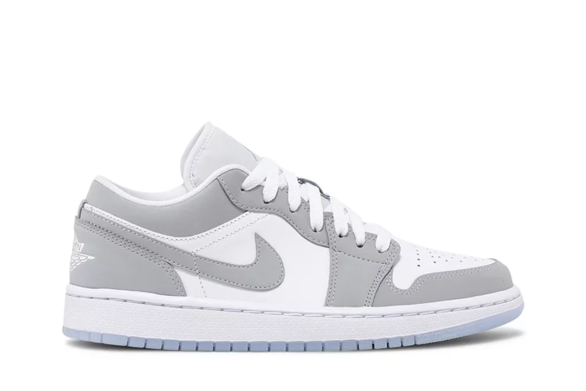 Wmns Air Jordan 1 Low 'White Wolf Grey'