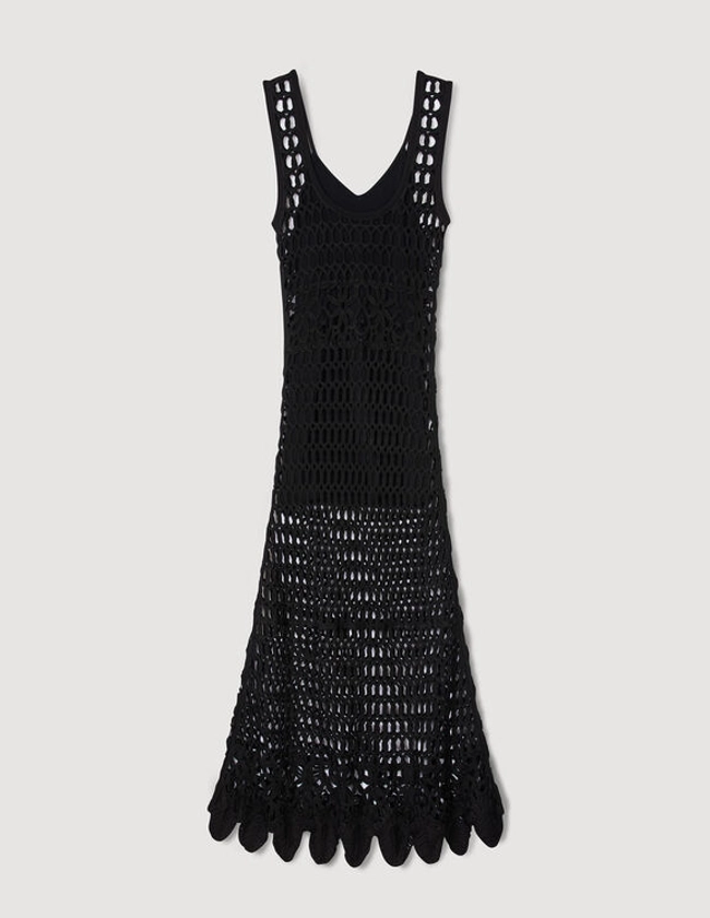 Sandro Crochet dress
