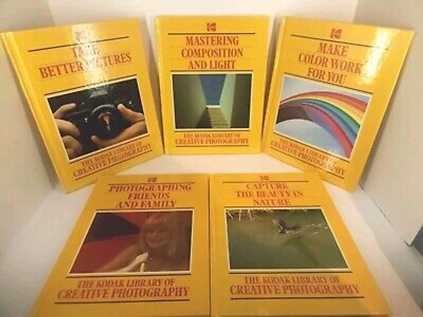 The Kodak Library of Creative Photography Bundle of 5 Books Color Vintage 1983 | eBay