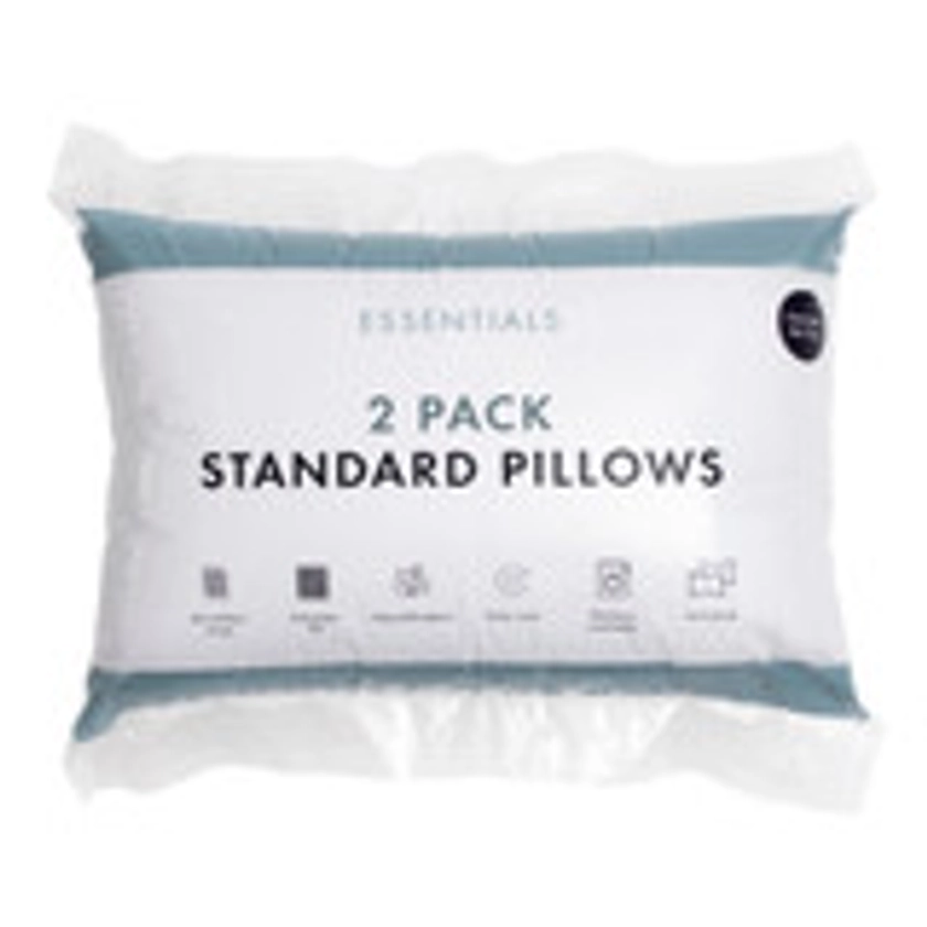 2 Pack Standard Pillows [ESSBTWINS22]