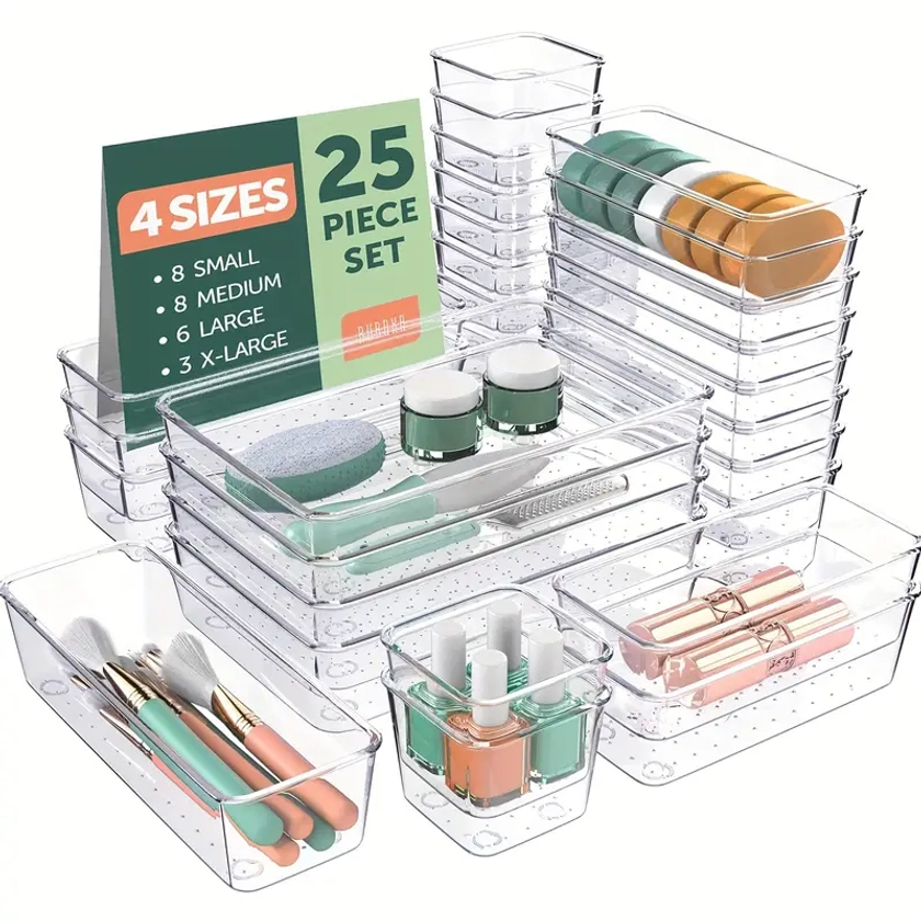 Clear Plastic Organizer 4 - Temu