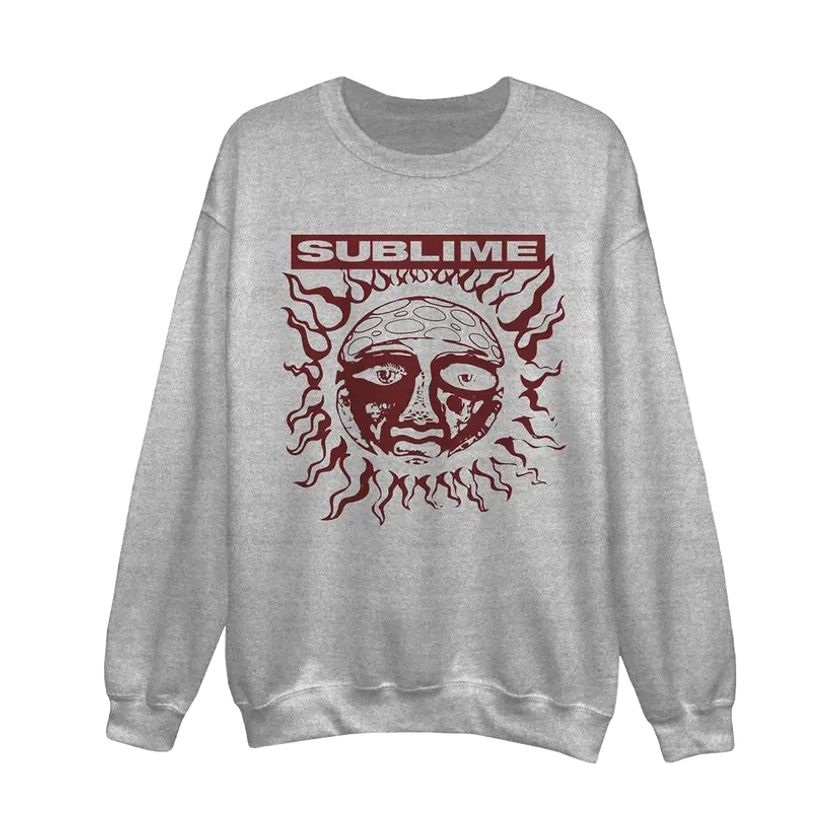 Spotify - Sublime Sun Grey Crewneck