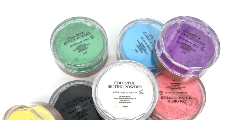 Colorful Setting Powder