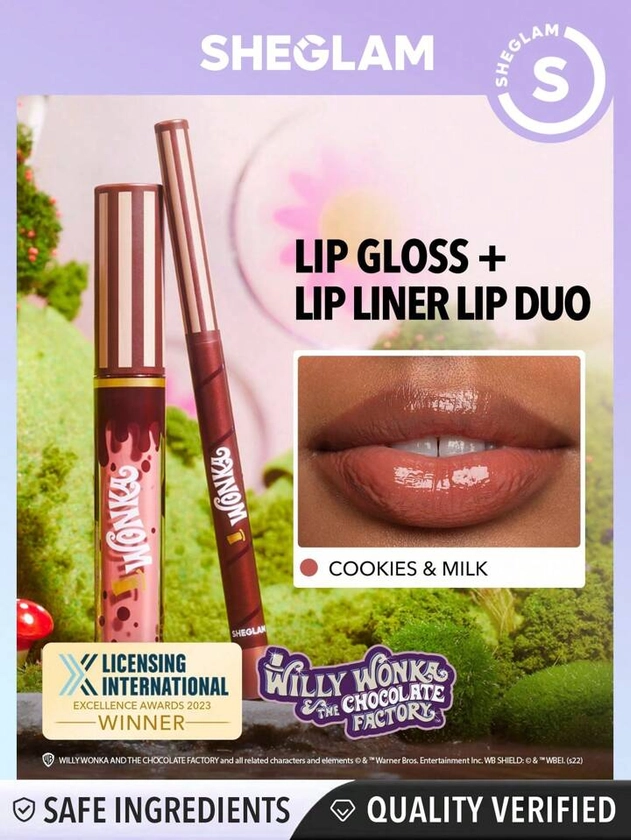 SHEGLAM Cocoa Kiss Duo lèvres - Cookies N' Milk