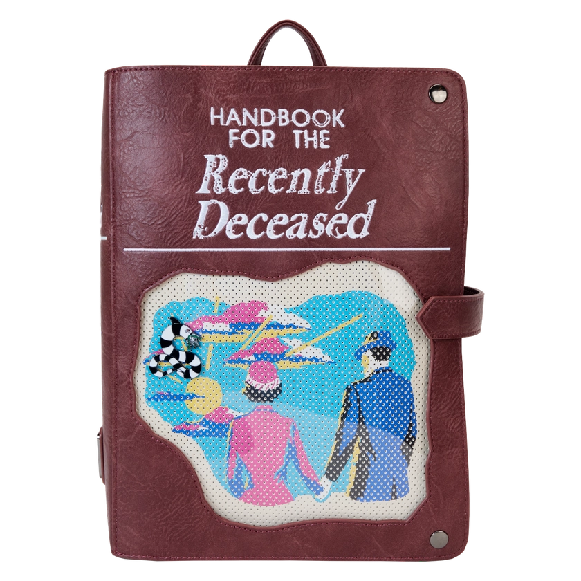 Buy Beetlejuice Handbook For The Recently Deceased Pin Trader Backpack at Loungefly.