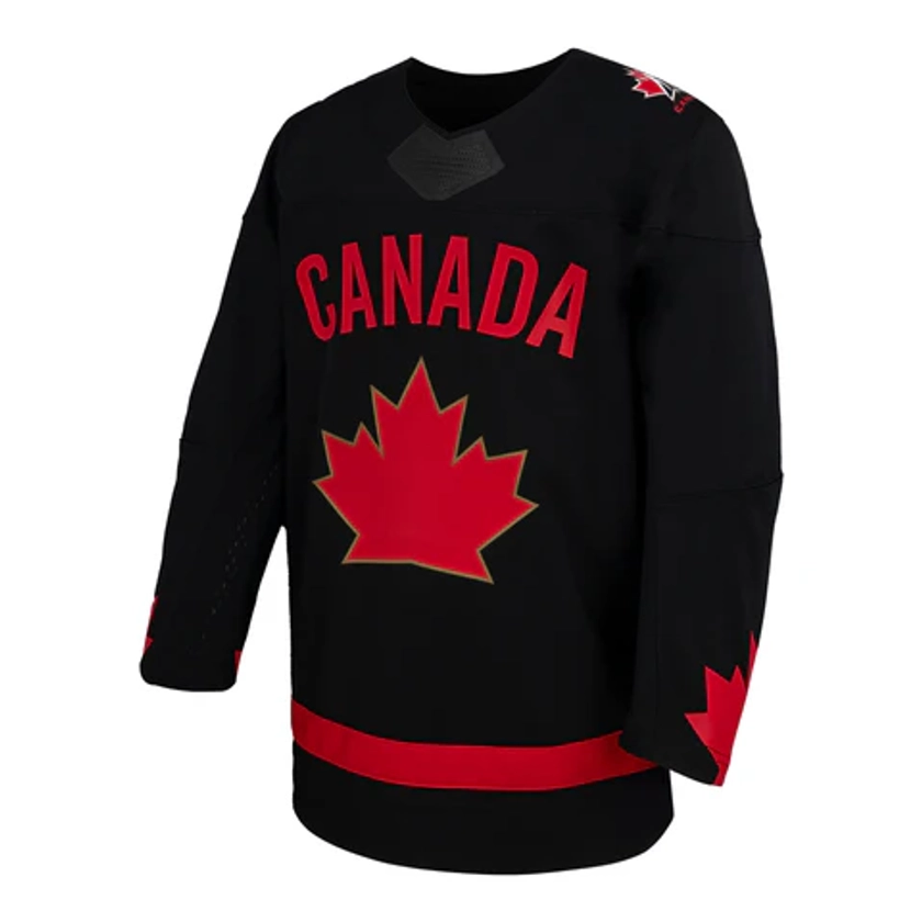 Team Canada Hockey 2024 Alternate Replica Jersey - Black Unisex