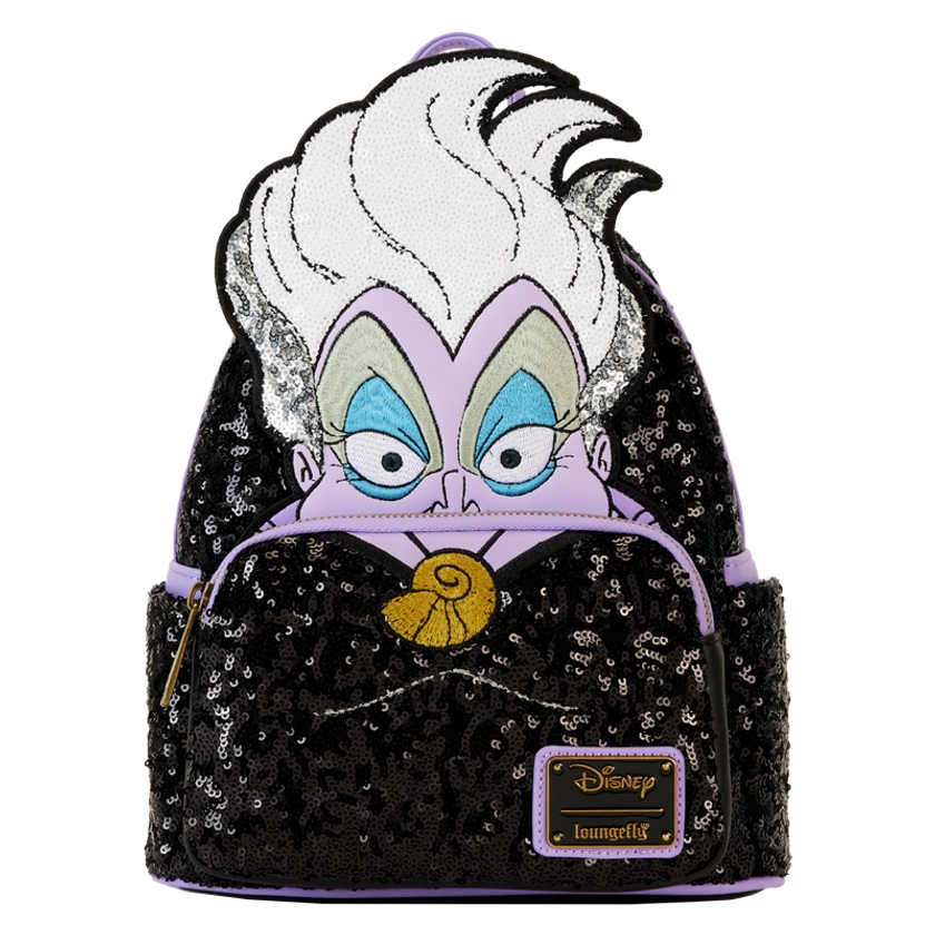 The Little Mermaid 35th Anniversary Exclusive Ursula Sequin Cosplay Mini Backpack