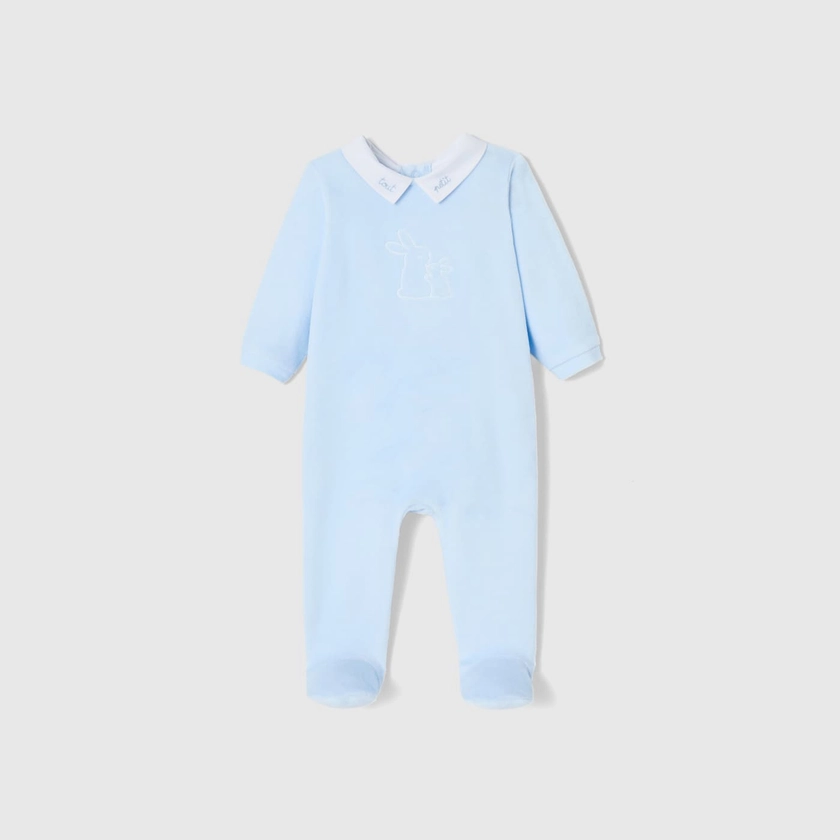 Pyjama bébé garçon en velours - Jacadi