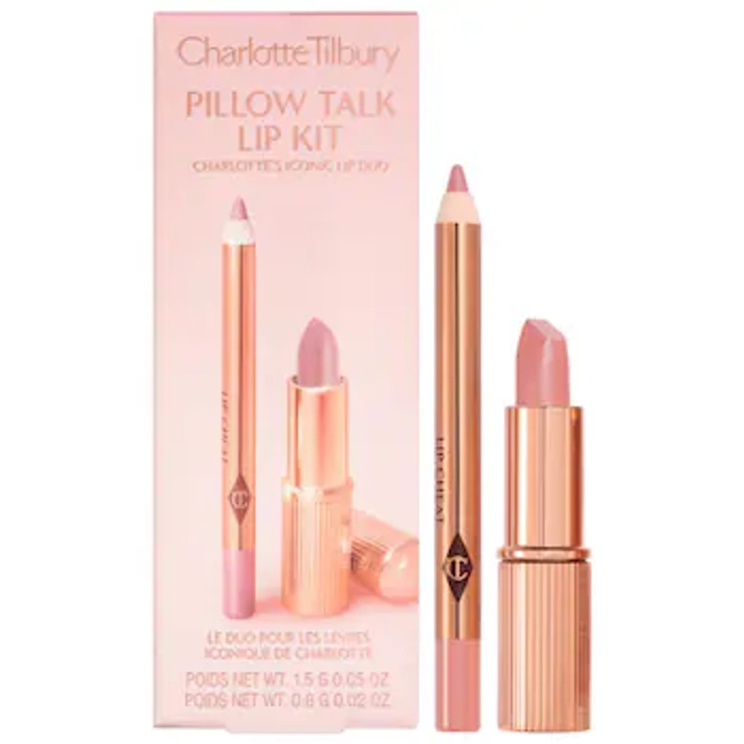 Charlotte Tilbury Pillow Talk Mini Lipstick & Lip Liner Set | Sephora