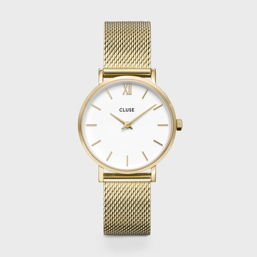 Minuit Mesh Gold/White