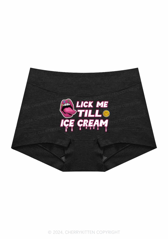 Cherrykitten Lick Me Y2K Mid Rise Waist Boyshort Cherrykitten for Sale