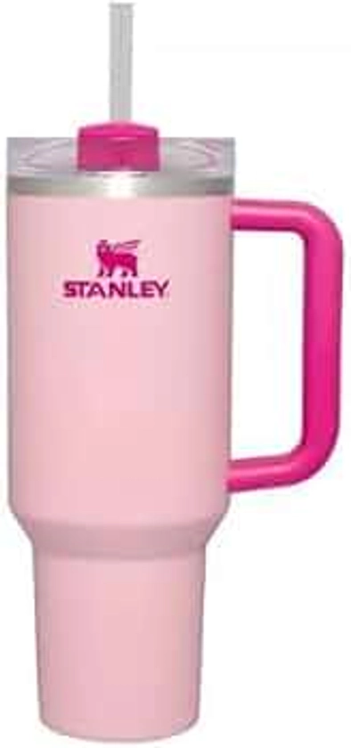 Stanley 40oz Stainless Steel H2.0 FlowState Quencher Tumbler Flamingo