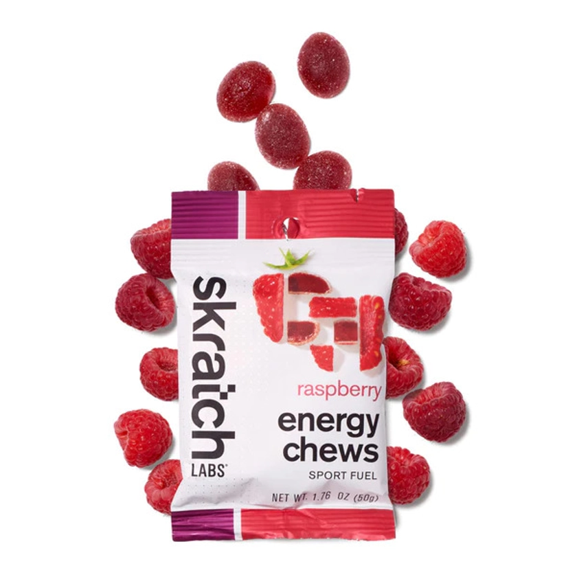 Skratch Labs Sport Energy Chews | Raspberry