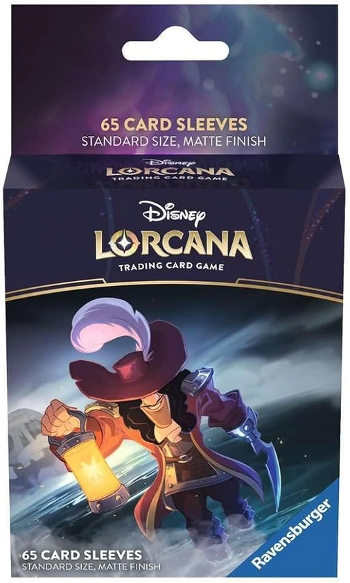 Disney Lorcana Trading Card Game: The First Chapter - Card Sleeves Captain Hook