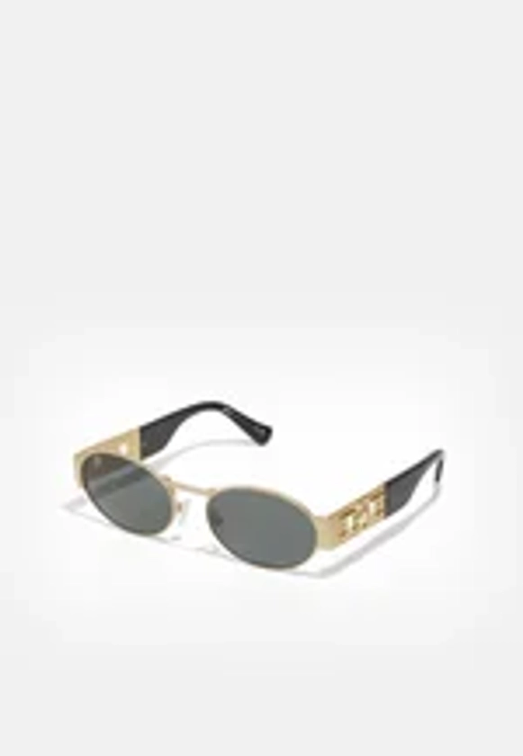 UNISEX - Lunettes de soleil - matte gold-coloured