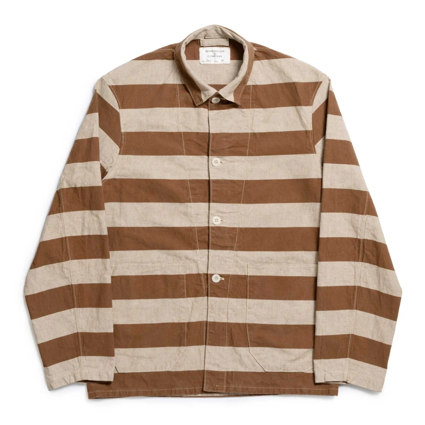 Warehouse & Co Lot. 2155 Prison Jacket (No Stencil) Brown