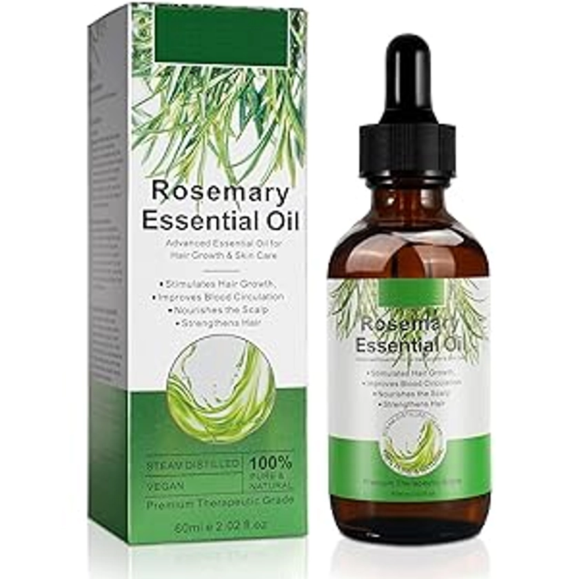 Mielle Organics Mielle Rosemary Mint Kopfhaut- und Haarstärkungsöl für gesundes Haarwachstum, 2 oz 59 ml