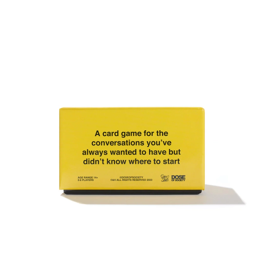 Dare 2 Share Card Game