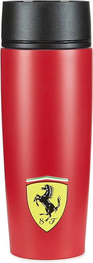 Ferrari Scuderia, F1, Red Matte Thermal Mug, Official Merchandise : Amazon.co.uk: Home & Kitchen