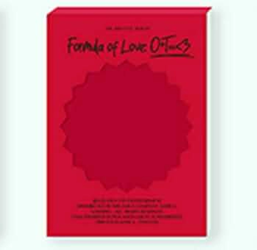 Twice - Formula of Love: O+T=<3 [Break IT ver.] (The 3rd Full Album) Album+Pre Order Folded Poster+CultureKorean Gift(Decorative Stickers,Double Sided Photocards)