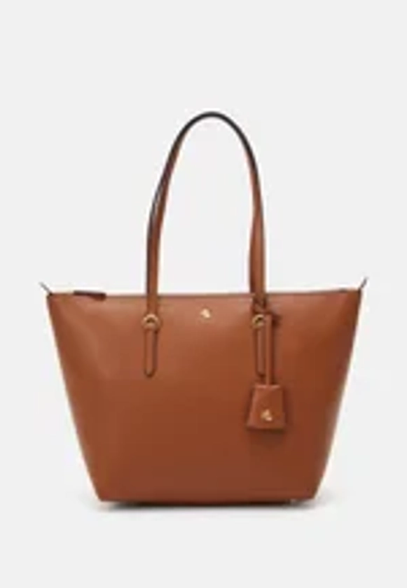 Lauren Ralph Lauren MEDIUM KEATON TOTE - Cabas - tan/camel - ZALANDO.FR