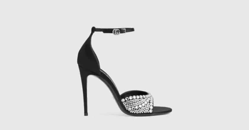 Gucci Women's high heel sandals with crystals