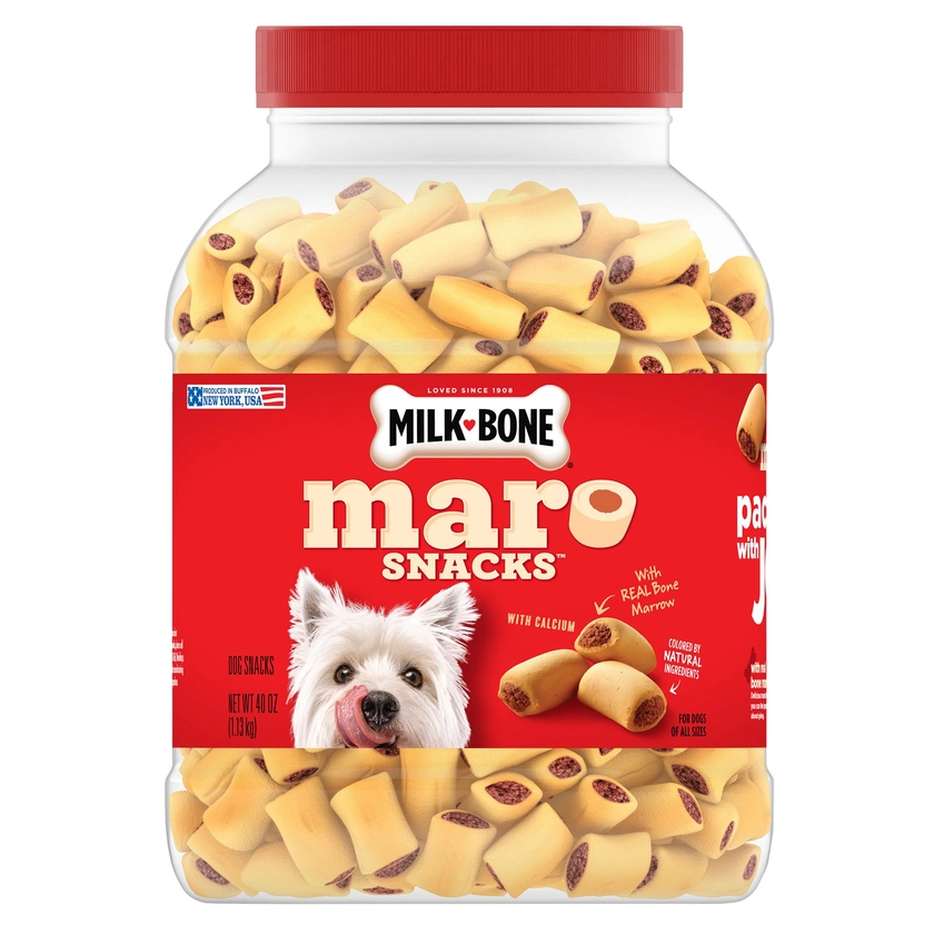 Milk-Bone MaroSnacks Dog Treat All Ages - Beef