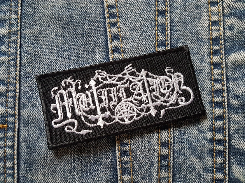 Mutiilation Black Metal Embroidered Patch