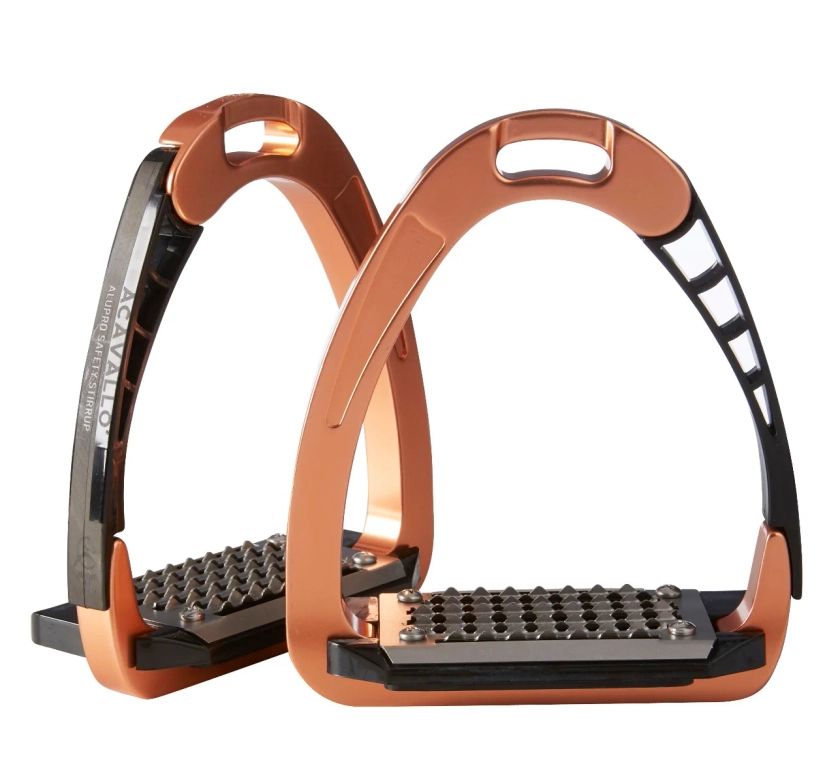 Buy the Acavallo Arena AluPro Safety Stirrups | Online for Equine