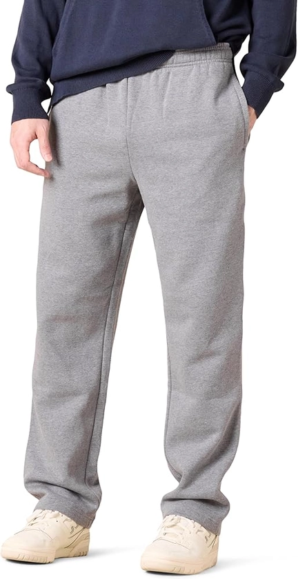 Amazon Essentials Men's Fleece Open Bottom Sweatpant (Available in Big & Tall)