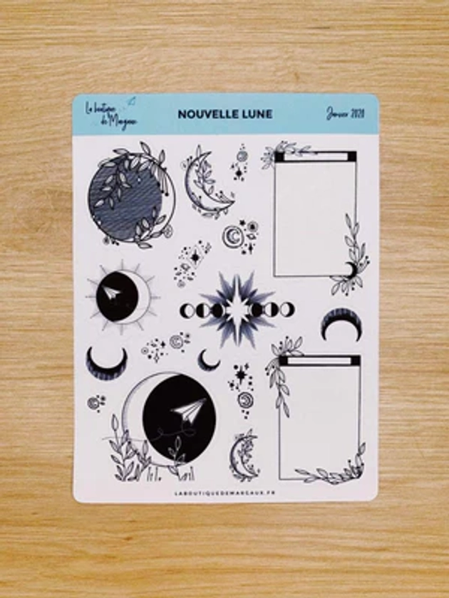 Nouvelle Lune - Stickers